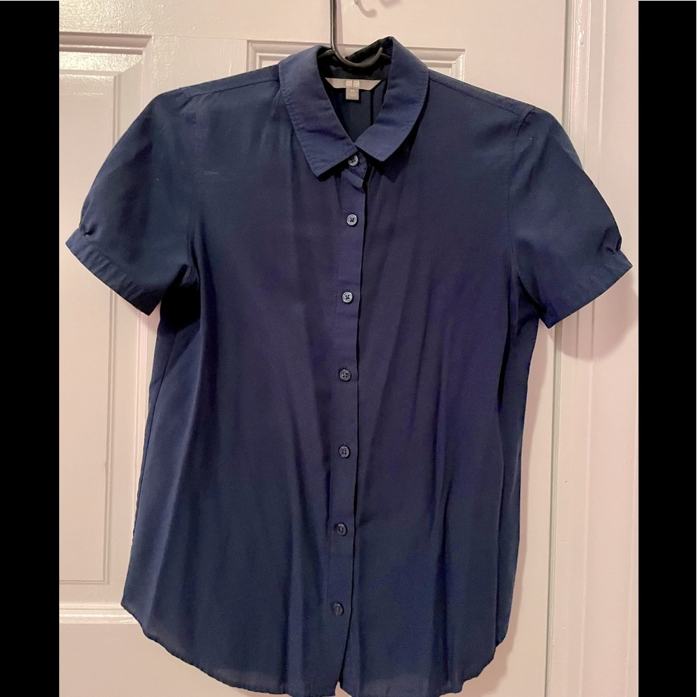 Uniqlo short sleeve button-down
